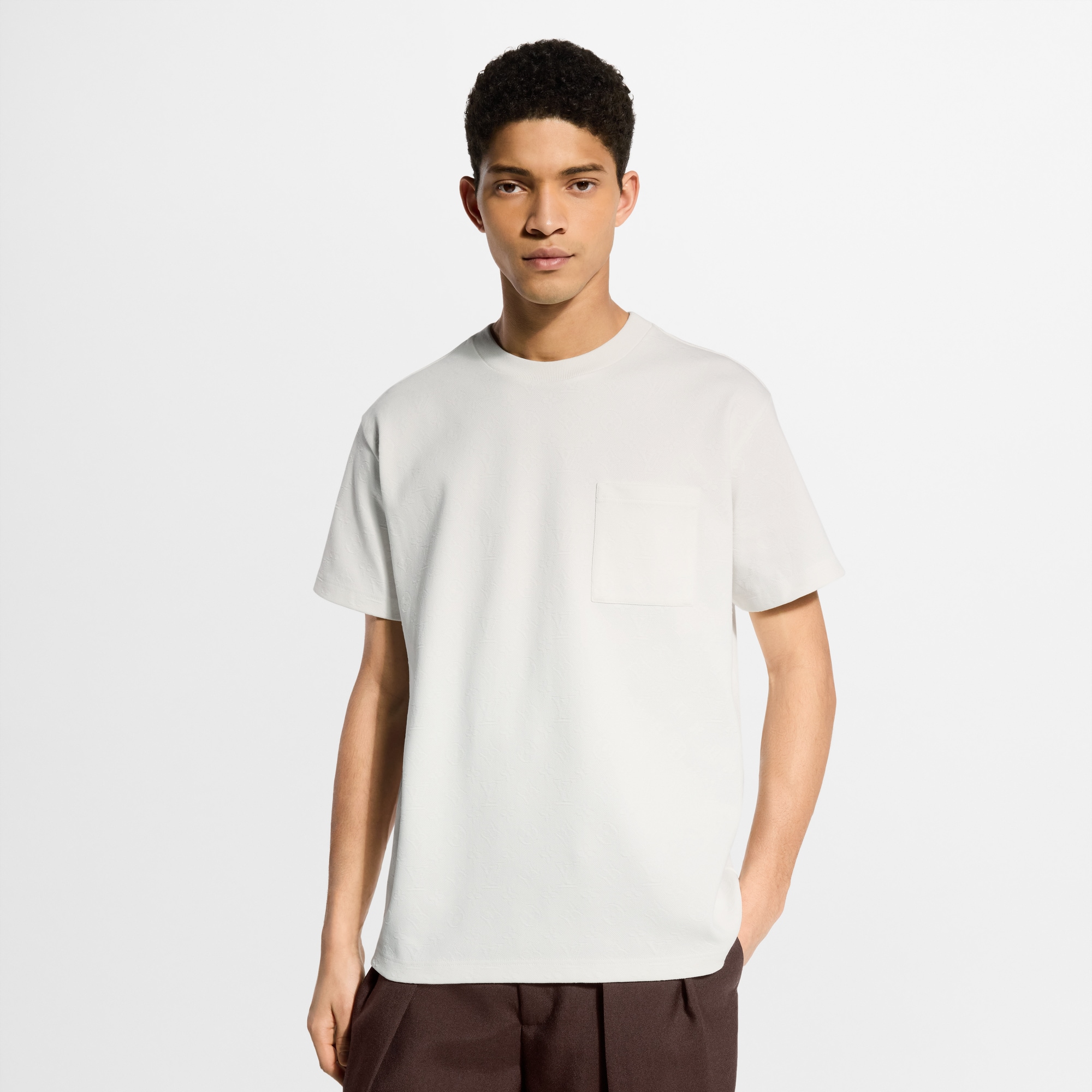Monogram Pique T-shirt - Men - Ready-to-Wear | LOUIS VUITTON ®